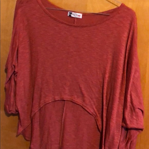 Tops | Rust Colored Highlow Top | Poshmark